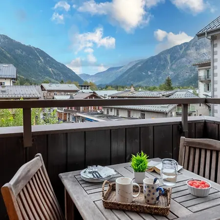 Appt Savoyard Avec Vue Montagne Parking Balcon * Chamonix
